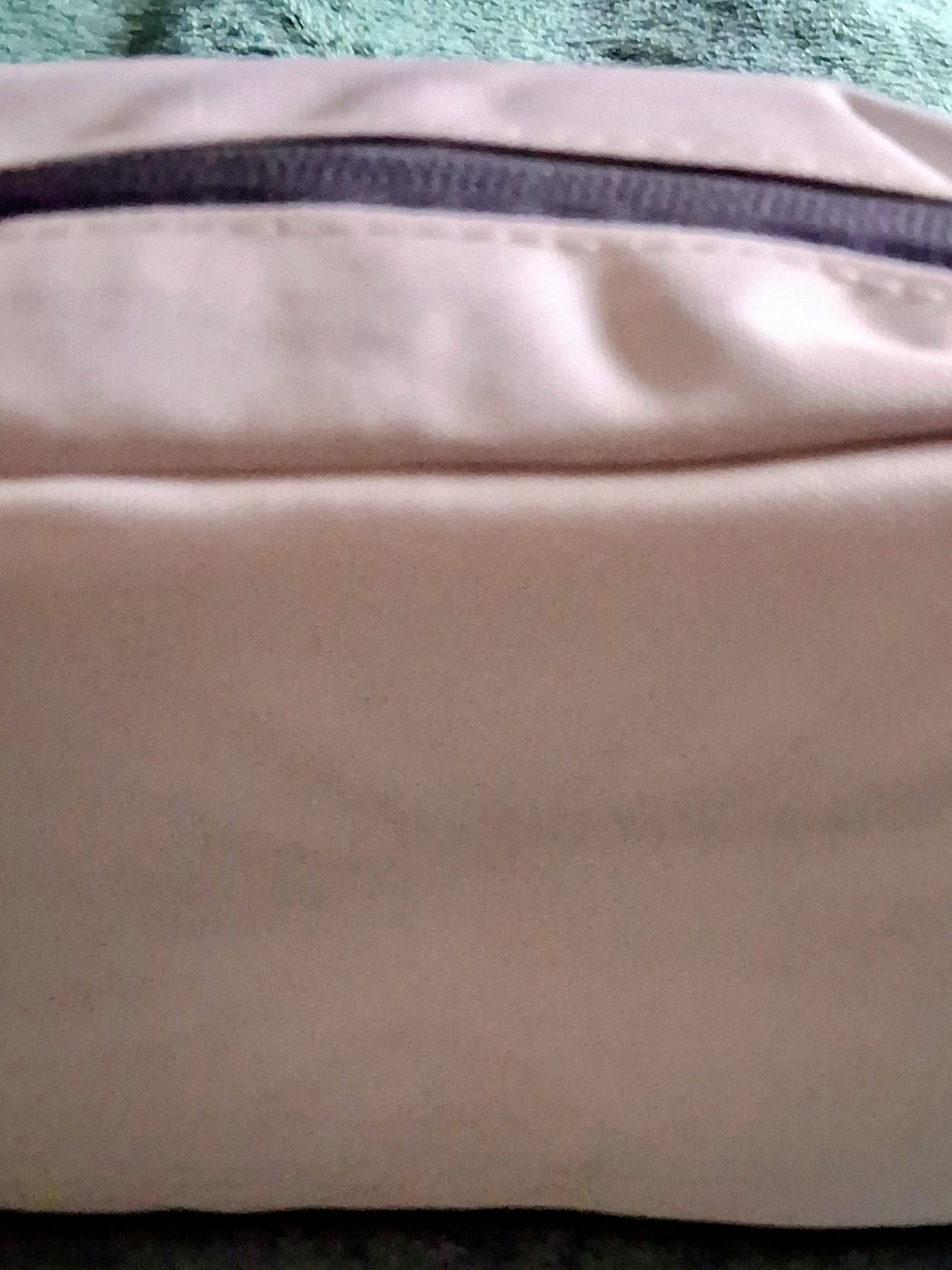 Just Along for the Ride Monorail Graphic Crossbody Bag - White & Orange - Picture 4 of 13